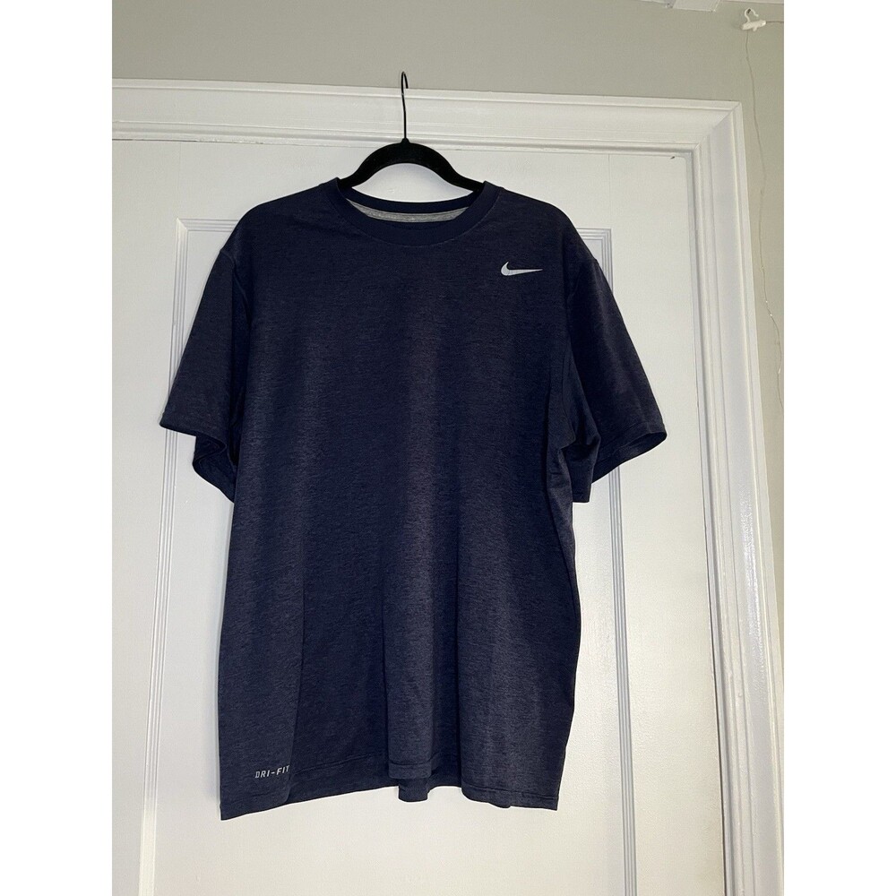 Nike Dri-FIT Bent Creek Tennis Blue Crew Neck T-Shirt Men’s XL